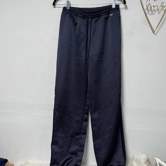 A/X Armani Exchange Black Satin Joggers size 0 (XS-S) - Picture 7 of 12